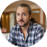 Albert Dahlin, teknisk chef på Webbhuset