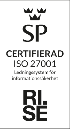 ISO 27001-certifiering.