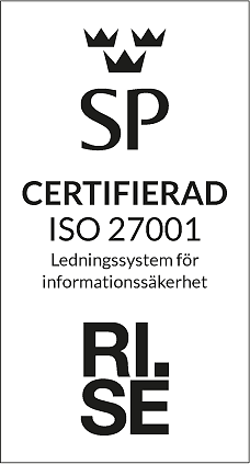 ISO 27001-certifiering.