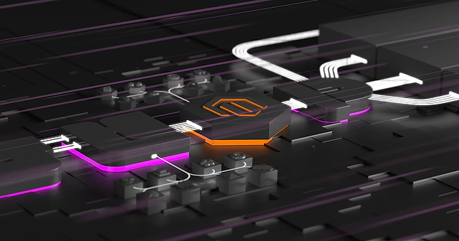 Visual representation of integrations for e-commerce platforms, where modern systems are connected to create efficient and scalable solutions.
